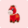 Crying Horse Plush 12 Inches
