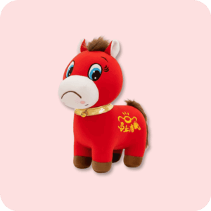 Crying Horse Plush 8 Inches